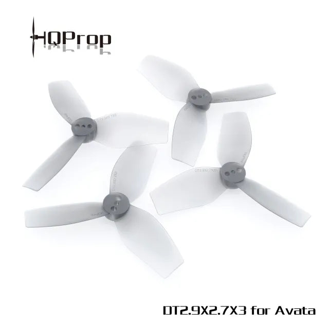 HQProp DT2.9X2.7X3 for DJI Avata (2CW+2CCW)-Poly Carbonate