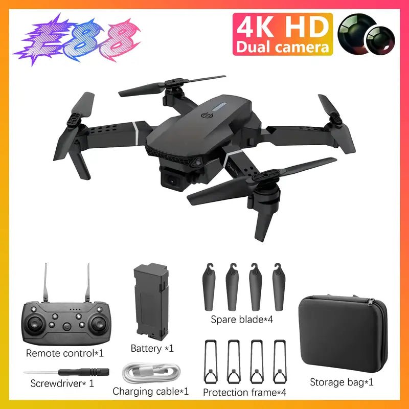 E88 Toy Drone with Camera Wi/Fi - Rekt Drones